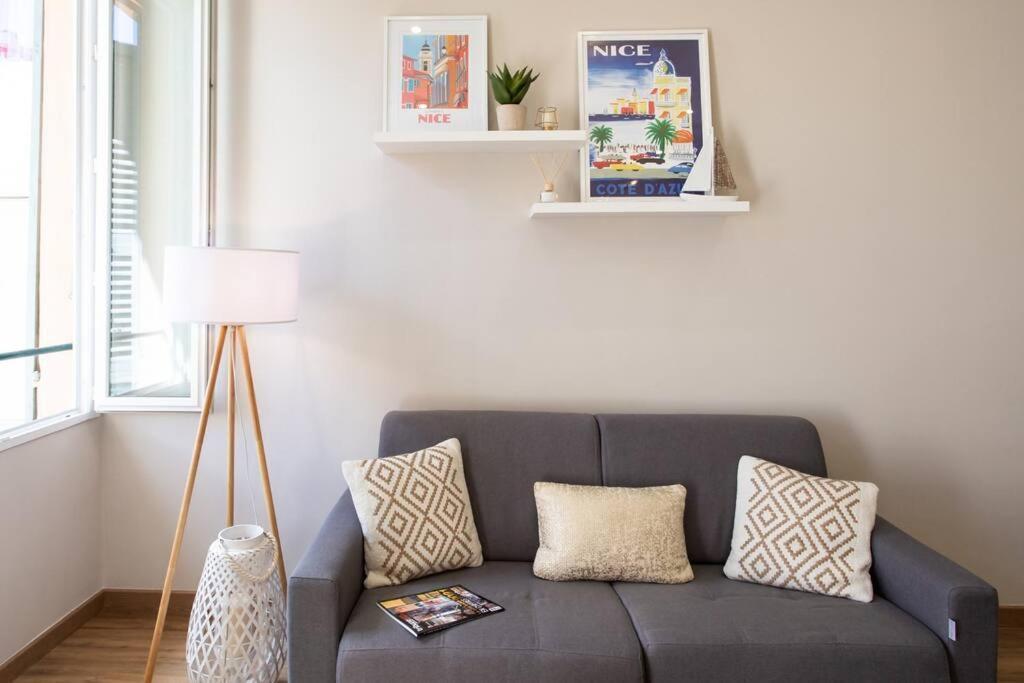 L19 1Bdr Massena Central 2Mins Sea/Promenadeac/Balcony Ница Екстериор снимка