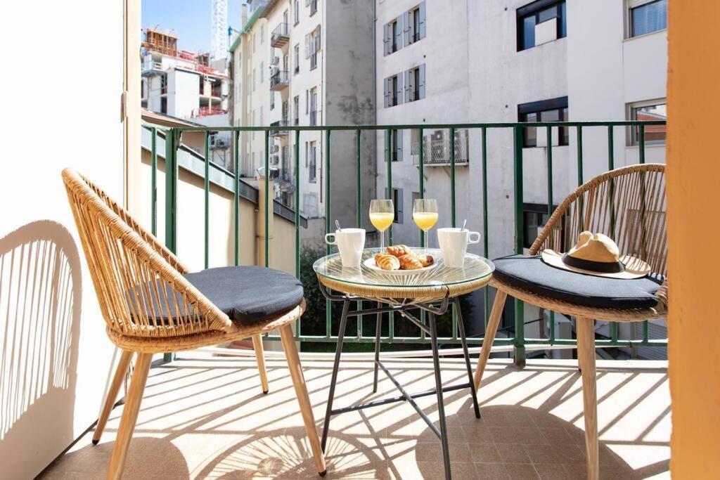 L19 1Bdr Massena Central 2Mins Sea/Promenadeac/Balcony Ница Екстериор снимка